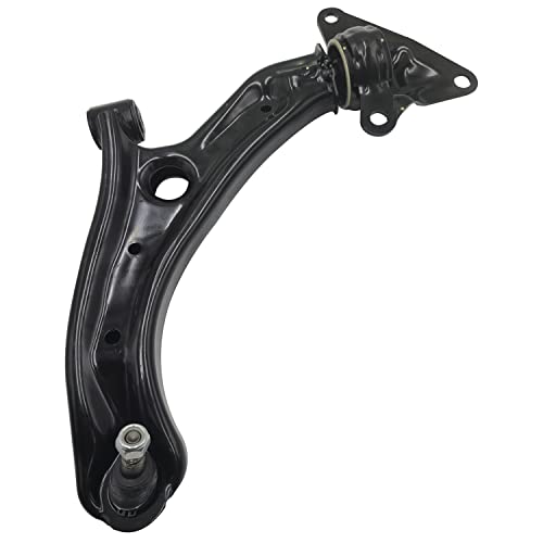 CTR [OE Supplier] CQ0081L Front Left Lower Control Arm Compatible with Honda Fit 2013-2009, Insight 2011-2010 - Replaces RK621552, CMS601009