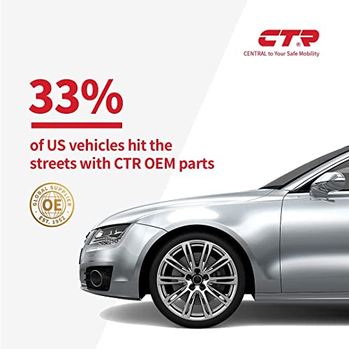 CTR [OE Supplier] CE0872L Front Left Outer Tie Rod End Compatible with Toyota Camry 2019-2018