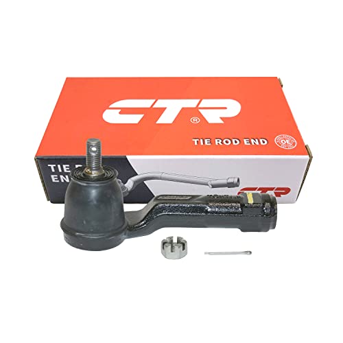 CTR [OE Supplier] CE0345L Front Left Outer Tie Rod End Compatible with Hyundai Elantra 2019-2016, Elantra GT 2019-2018, Kona 2019-2018 - Replaces MS90656