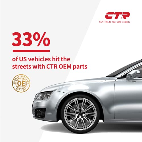 CTR [OE Supplier] CE0887L Front Left Outer Tie Rod End Compatible with Honda Odyssey 2019-2018