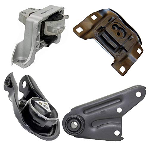 Westar ETK-028 Engine and Transmission Mounts Kit Compatible with 2010-2013 Mazda 3 Sedan/Sport, 2.0L / 2.5L Auto