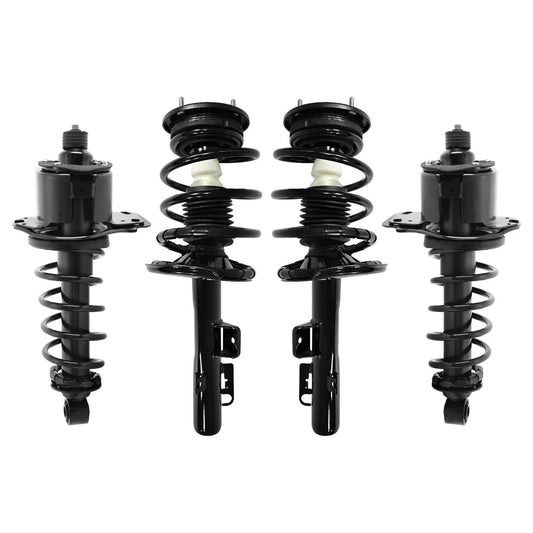 Unity Automotive 4-11293-15181-001 Front and Rear 4 Wheel Complete Strut Assembly Kit (2005-2007 Ford Five Hundred), 4 Pack