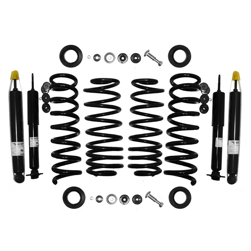 Unity Automotive 4-60968c-65003c-001 Complete Strut (Four Wheel Full Set Quick, Spring, and Strut Mount Assembly Kit)