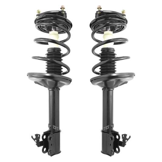 UNITY AUTOMOTIVE 2-11247-11248-001 Front 2 Wheel Complete Strut Assembly Kit 1996-2000 Toyota RAV4