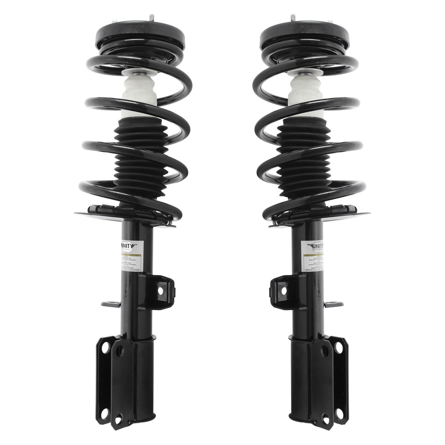 Unity Automotive 2-11375-11376-001 Front 2 Wheel Complete Strut Assembly Kit 2000-2006 BMW X5