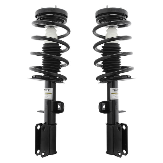 Unity Automotive 2-11375-11376-001 Front 2 Wheel Complete Strut Assembly Kit 2000-2006 BMW X5