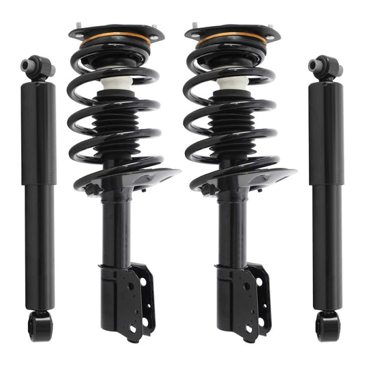 Unity 4-11320-251600-001 Front and Rear 4 Wheel Complete Strut Assembly with Gas Shock Kit