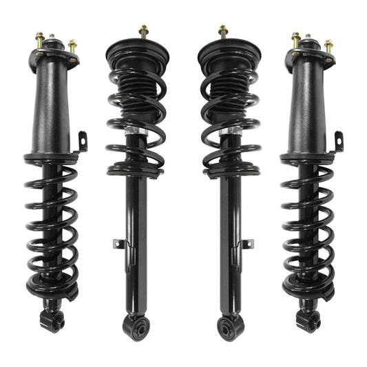 Unity Automotive 4-11837-15260-001 4 Wheel Complete Strut Assembly Kit 2006-2013 Lexus IS250, 2011-2013 Lexus IS350