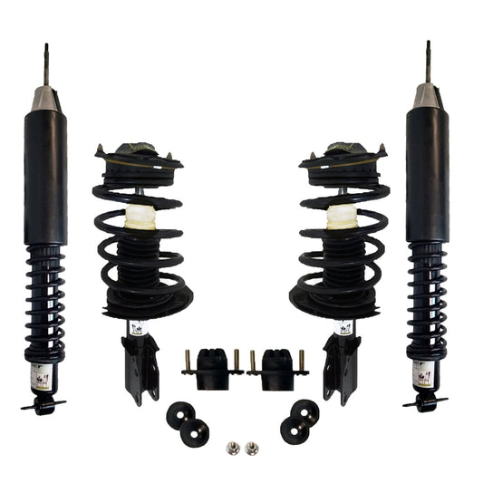 Elite Suspension Powered By Unity 4-61360c-65200c-001 Front and Rear 4 Wheel Conversion Kit (2000-2005 Cadillac Deville), 4 Pack