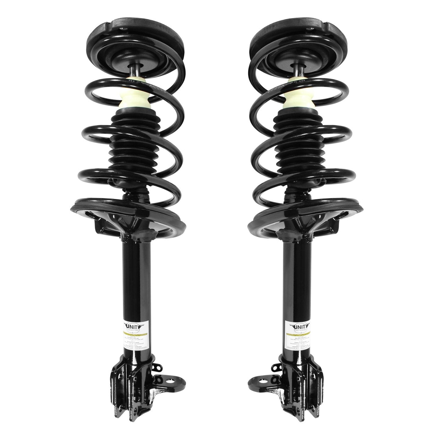 UNITY AUTOMOTIVE 2-15211-15212-001 Rear 2 Wheel Complete Strut Assembly Kit 2000-2005 Dodge Neon