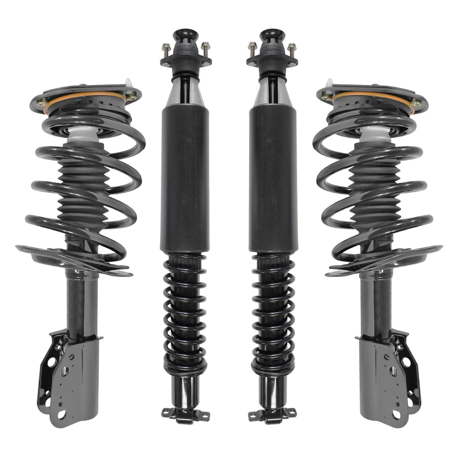 Unity 4-11700-65200C-001 Front and Rear 4 Wheel Complete Strut Assembly with Gas Shock Kit