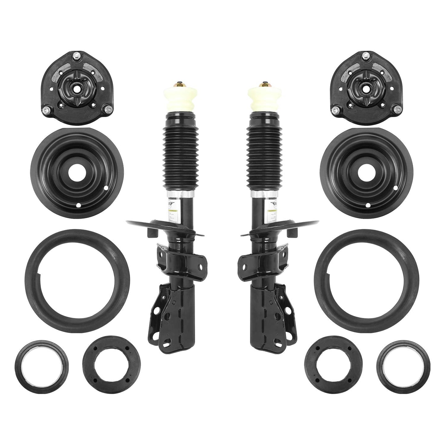 Elite Suspension Powered By Unity 61200c Front Passive Shock Conversion Kit 1994-1996 Cadillac Deville