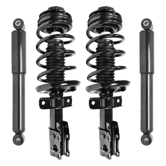 Unity Automotive 4-11270-259600-001 Complete Strut (Four Wheel Full Set Quick, Spring, and Strut Mount Assembly Kit)