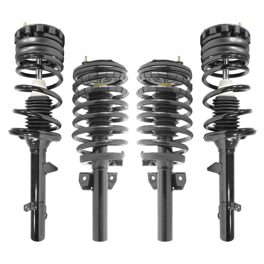 Unity 4-11310-15040-001 Front and Rear 4 Wheel Complete Strut Assembly Kit