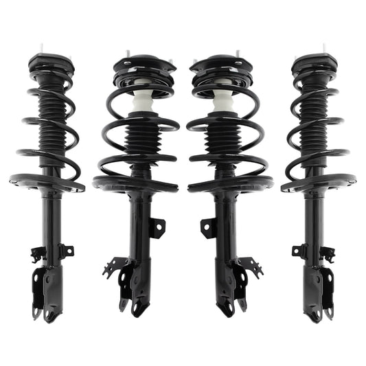 Unity 4-11975-15025-001 Front and Rear 4 Wheel Complete Strut Assembly Kit