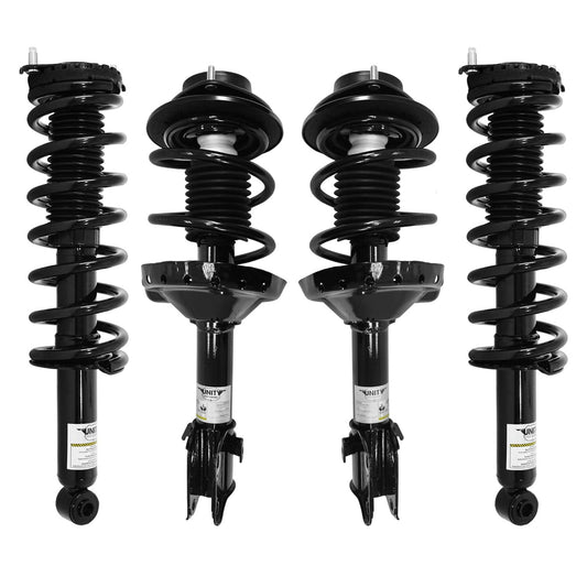 Unity 4-11905-15920-001 Front and Rear 4 Wheel Complete Strut Assembly Kit