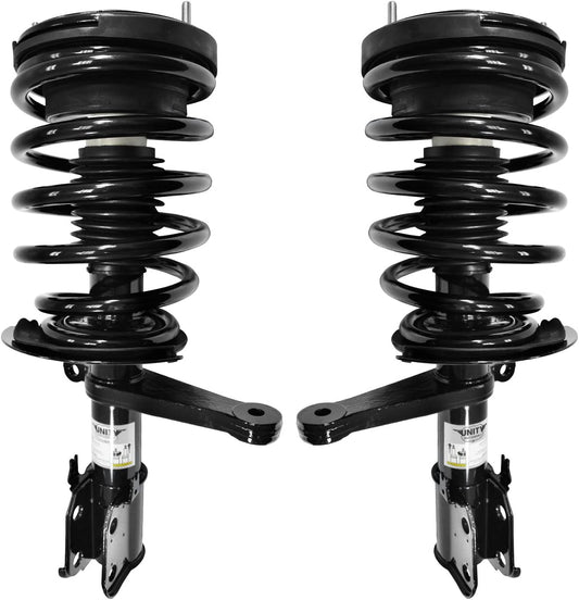 Unity Automotive 2-11161-11162-001 Front 2 Wheel Complete Strut Assembly Kit 1993-1997 Chrylser Concorde