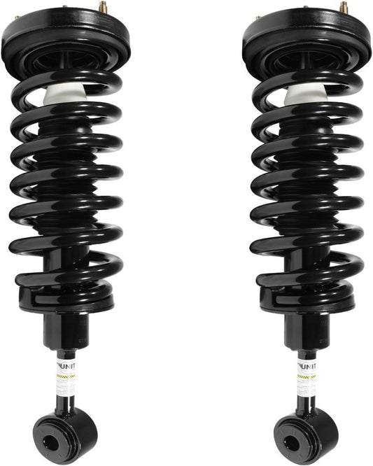 UNITY AUTOMOTIVE 2-11204-001 Front 2 Wheel Complete Strut Assembly Kit 2004-2008 Ford F-150