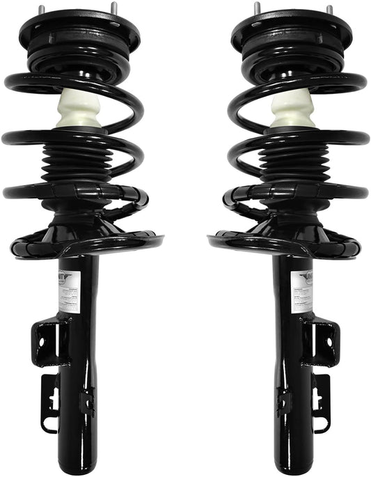 UNITY AUTOMOTIVE 2-11293-11294-001 Front 2 Wheel Complete Strut Assembly Kit 2005-2007 Ford Five Hundred