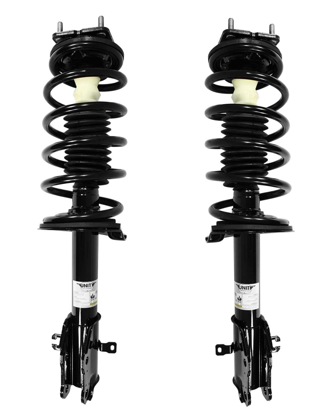 UNITY AUTOMOTIVE 2-11705-11706-001 Front 2 Wheel Complete Strut Assembly Kit 2007-2010 Mazda Cx-9