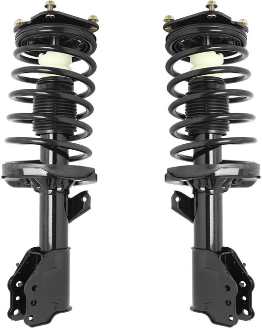 UNITY AUTOMOTIVE 2-11065-11066-001 Front 2 Wheel Complete Strut Assembly Kit 2000-2006 Mazda MPV 2WD