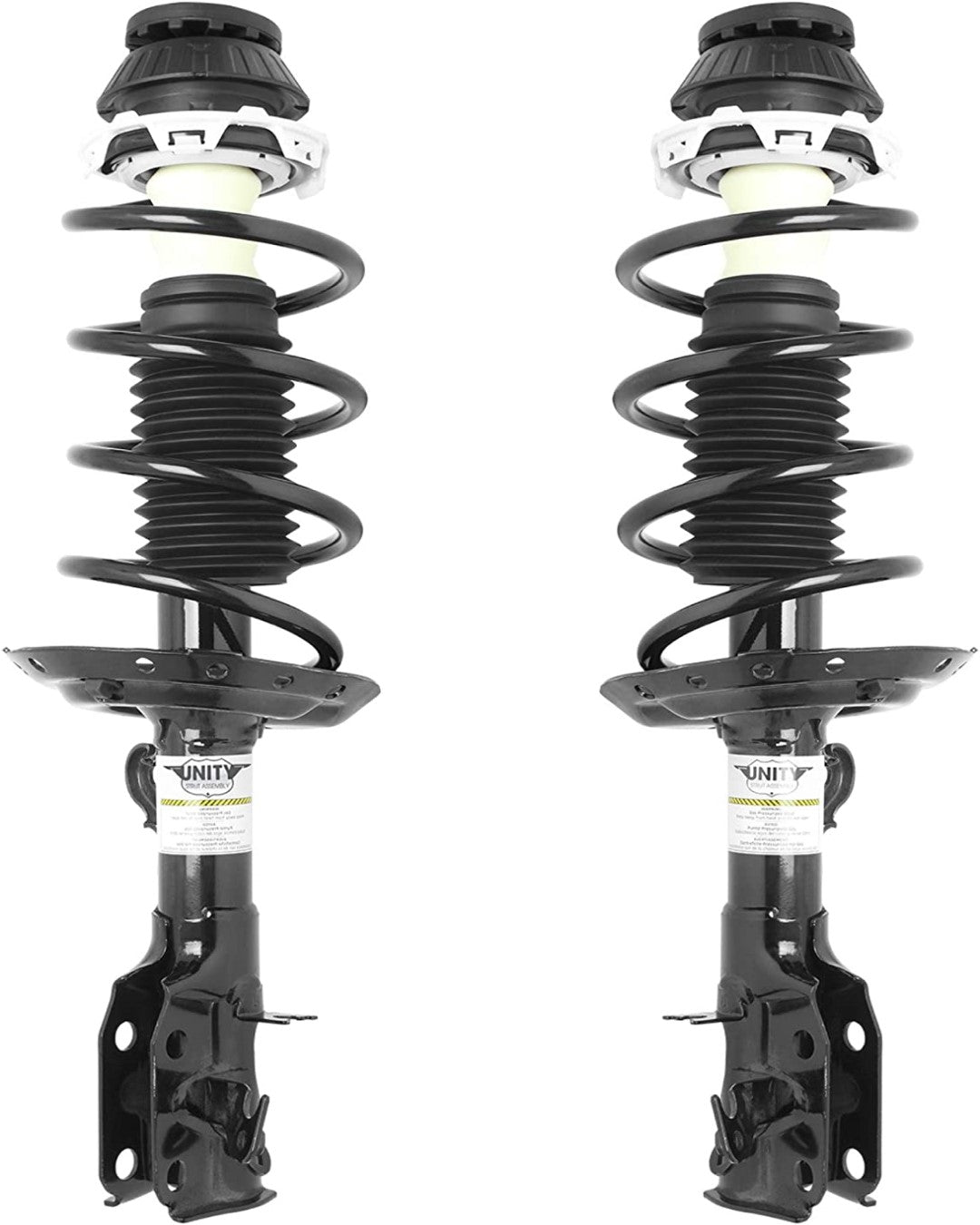 Unity Automotive 2-11311-11312-001 Front 2 Wheel Complete Strut Assembly Kit 2009-2014 Honda Fit